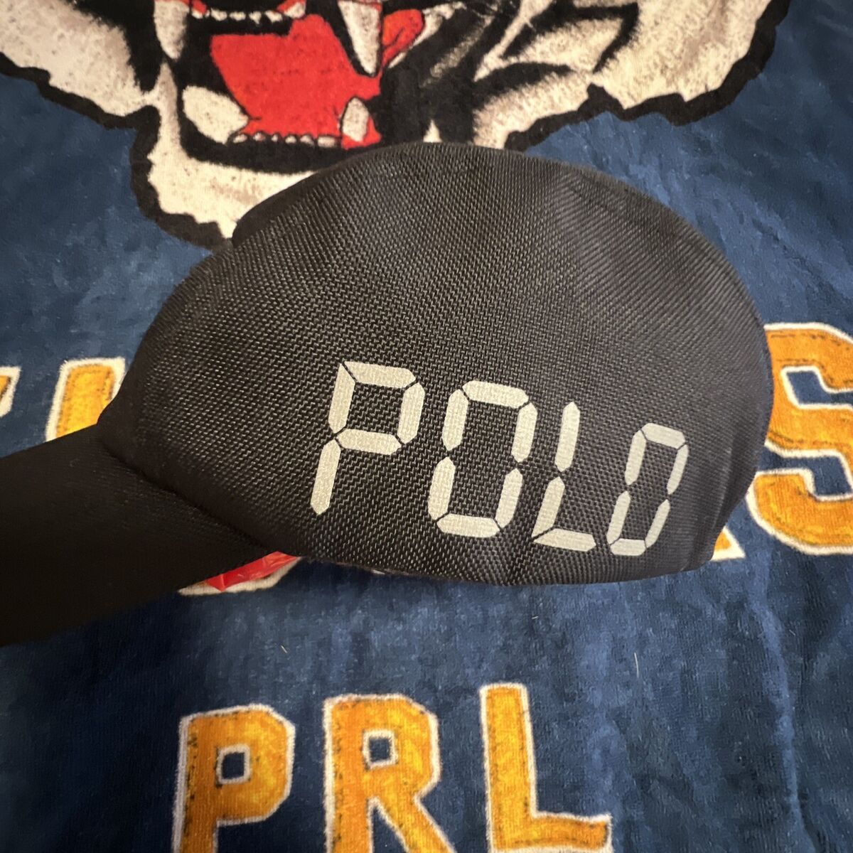 Rare Polo Ralph Lauren 5 Panel The Rohe Project HI TECH Hat Cap Stadium cp-93