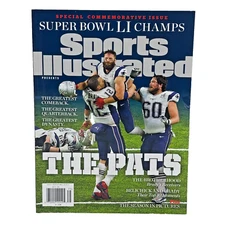 Sports Illustrated Super Bowl LI Champs The Pats Commemorative Issue Edelman
