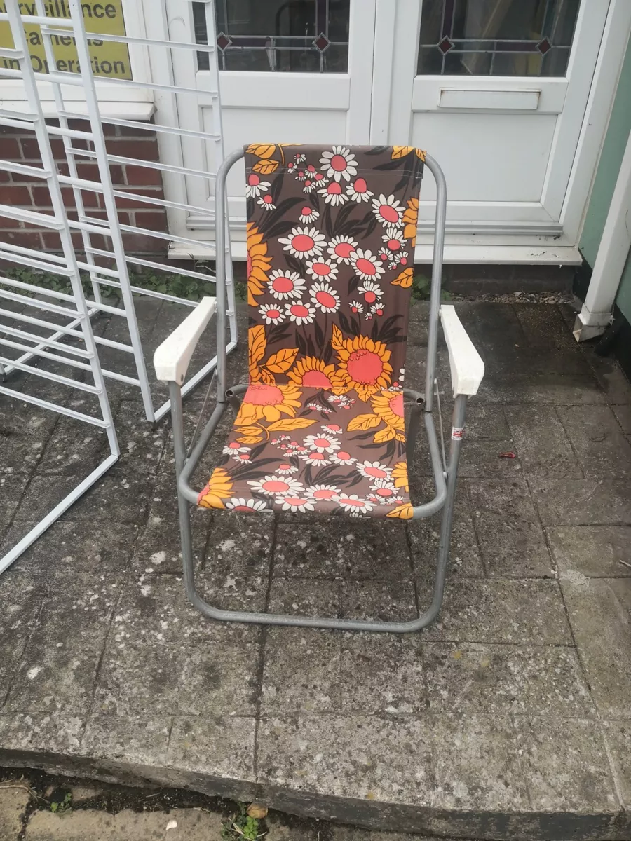 Floral camping chair deals