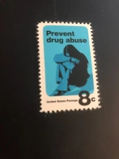 Us Stamp Scott #1438 8c Prevent Drug Abuse  Mint Not Hinged