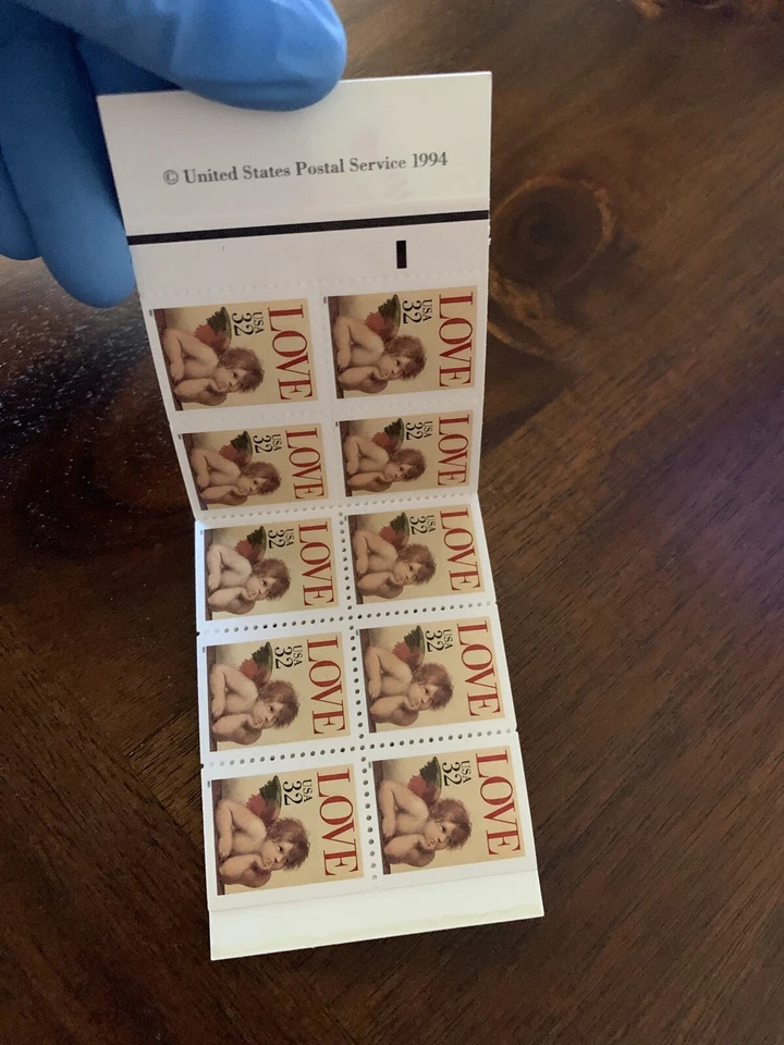 U.S. Booklet #229, 1995, 32 cent Love, MNH, BK229 - Image 3 of 4