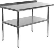 NSF Certified Commercial Kitchen Prep & Work Stainless Steel Table 18"x60"