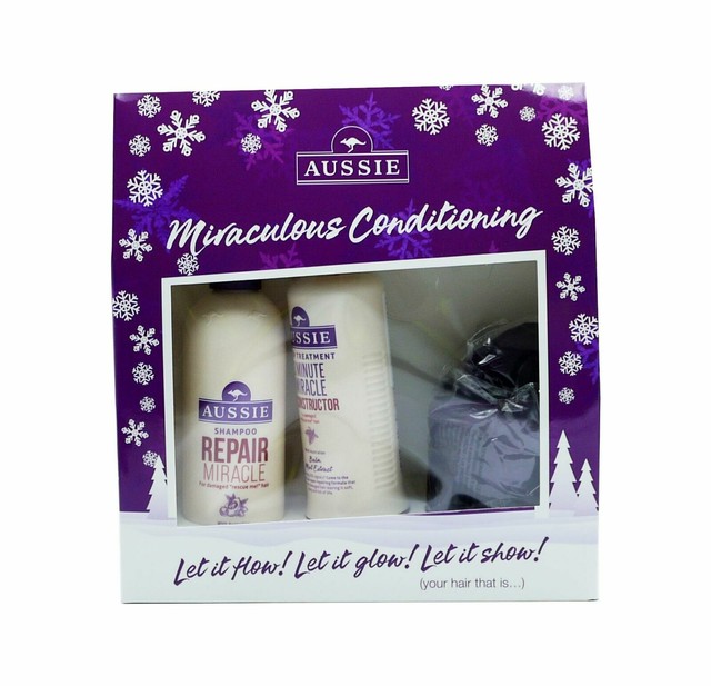 Aussie Repair Miracle Boxed Gift Set Shampoo 3 Min Conditioner