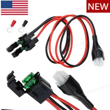 6-Pin DC Power Cable 30A 12AWG for Kenwood TS-60V TS-120 TS-120S TS-690S Radio