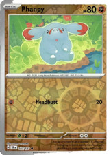 POKEMON TCG - PHANPY 102/191 - SURGING SPARKS - REVERSE HOLO