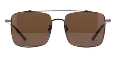 Gucci | New With Case Ruthenium Havana Brown 56 mm Square Sunglasses Gucci GG0610SK 002 Sunglasses Men main image 4