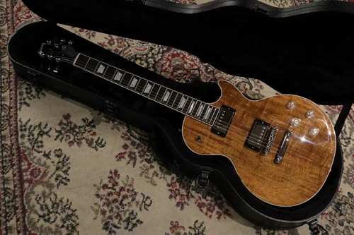 Gibson Exclusive Model Les Paul Modern Koa Natural 2024 Electric Guitar