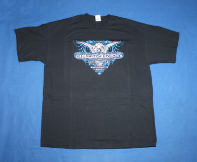Y2K 2004 Killswitch Engage Shirt KSE Metalcore Band Herren T-Shirt Extra Large