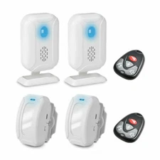 Wireless door Sensor Alarm with Remote Motion Sensor Detector Entry Welcome Bell