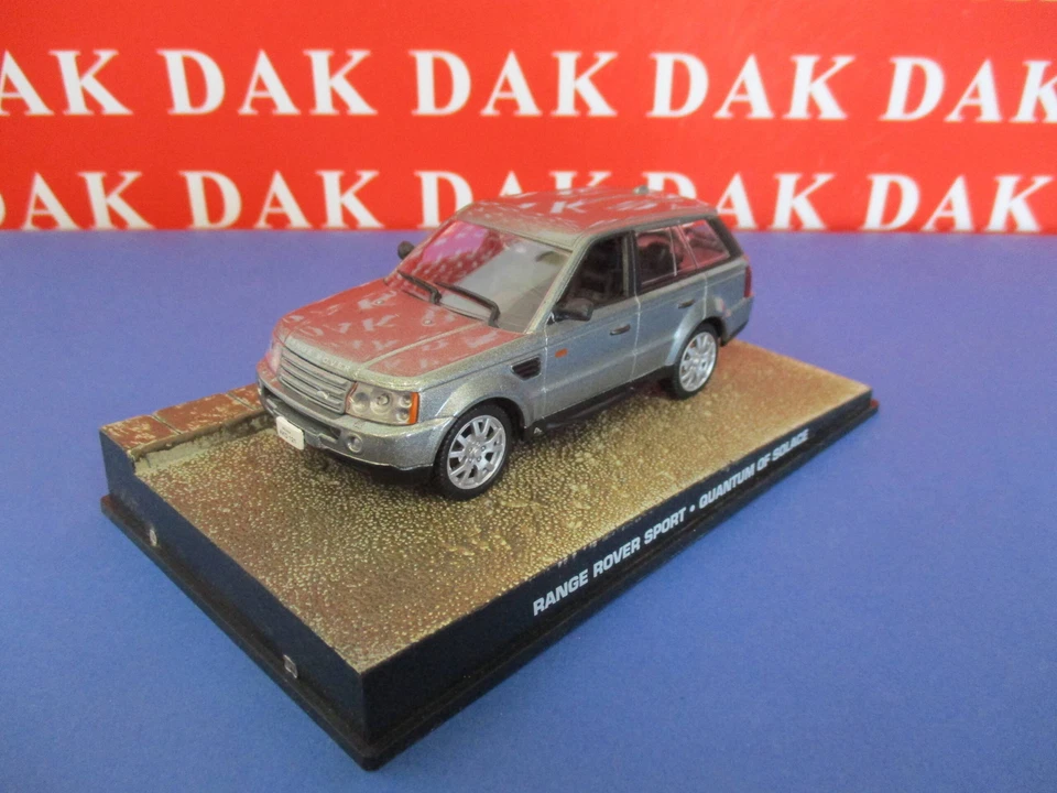 Die cast 1/43 Modellino Auto 007 James Bond Range Rover Sport Quantum - Immagine 2 di 4
