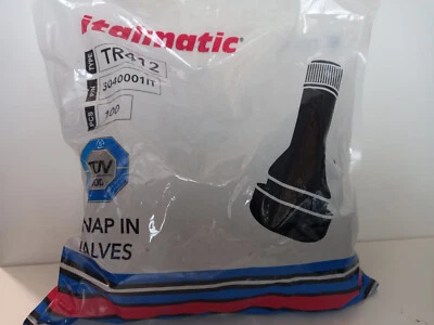 TUMAX ITALMATIC BUSTA 100 VALVOLE TR 412 PER PNEUMATICI TUBELESS