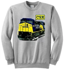 CSX C44-9W Train Authentic Railroad Sweatshirt [20003]