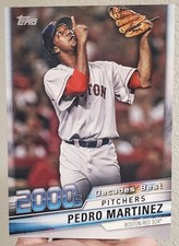 PEDRO MARTINEZ 2020 Topps 2000'S DECADES BEST SP 5X7 JUMBO CARD #/49 RED SOX