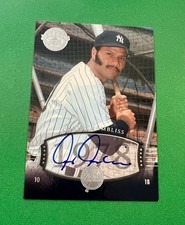 CHRIS CHAMBLISS AUTOGRAPH - 2004 UPPER DECK TIMELESS TEAMS - NEW YORK YANKEES