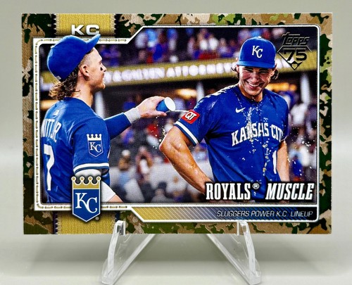 Royals Muscle [Memorial Day Camo] #236 2026 Topps card