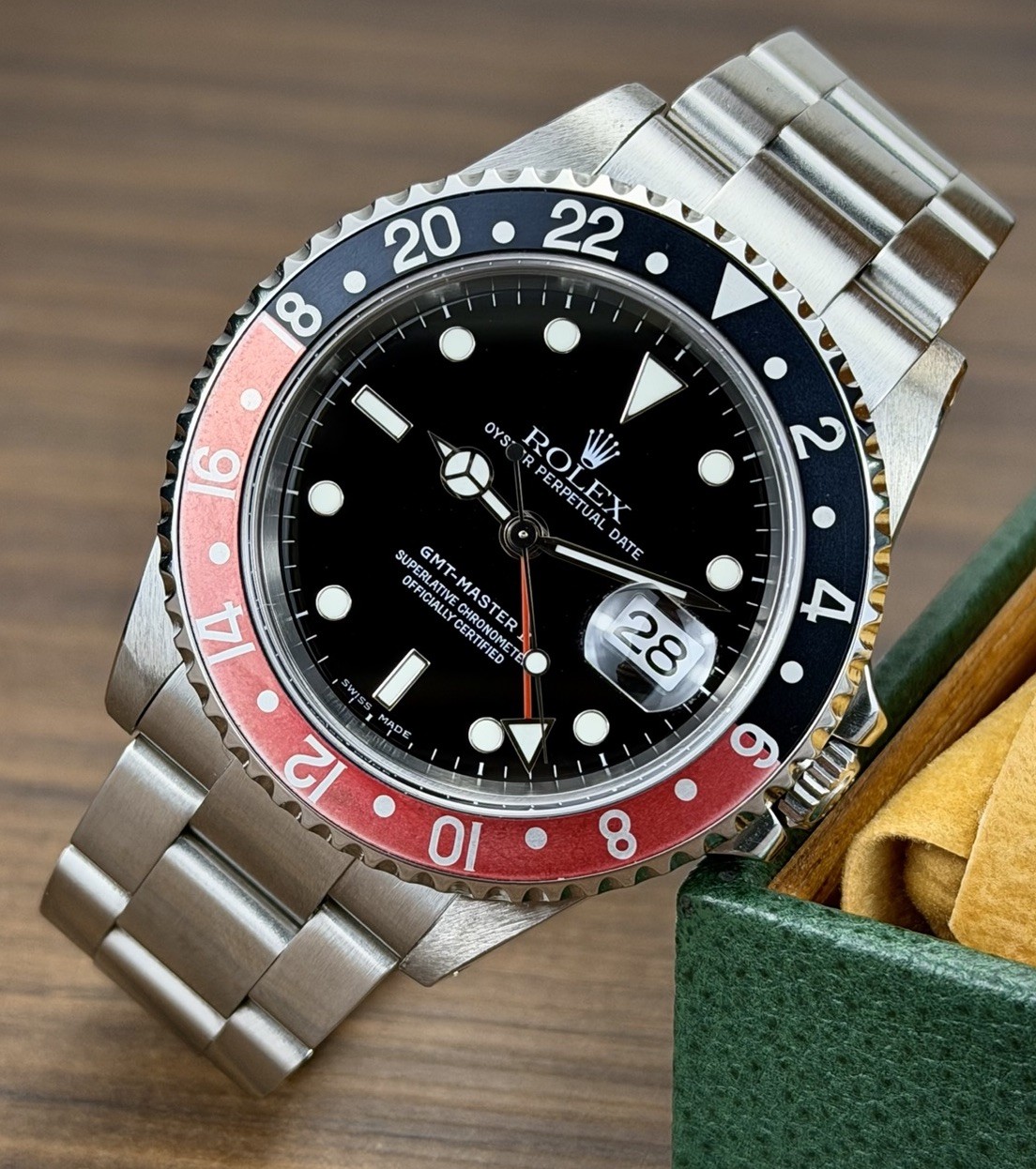 Rolex GMT Master 16710 ‘Coke’ | Immaculate Sharp Condition | 2001 | Serviced