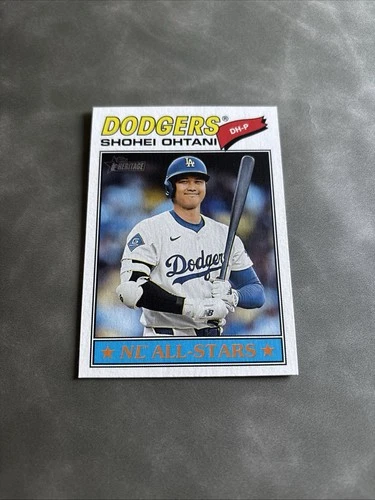 Topps 2026 Heritage NL All-Stars Shohei Ohtani Los Angeles Dodgers Card #290