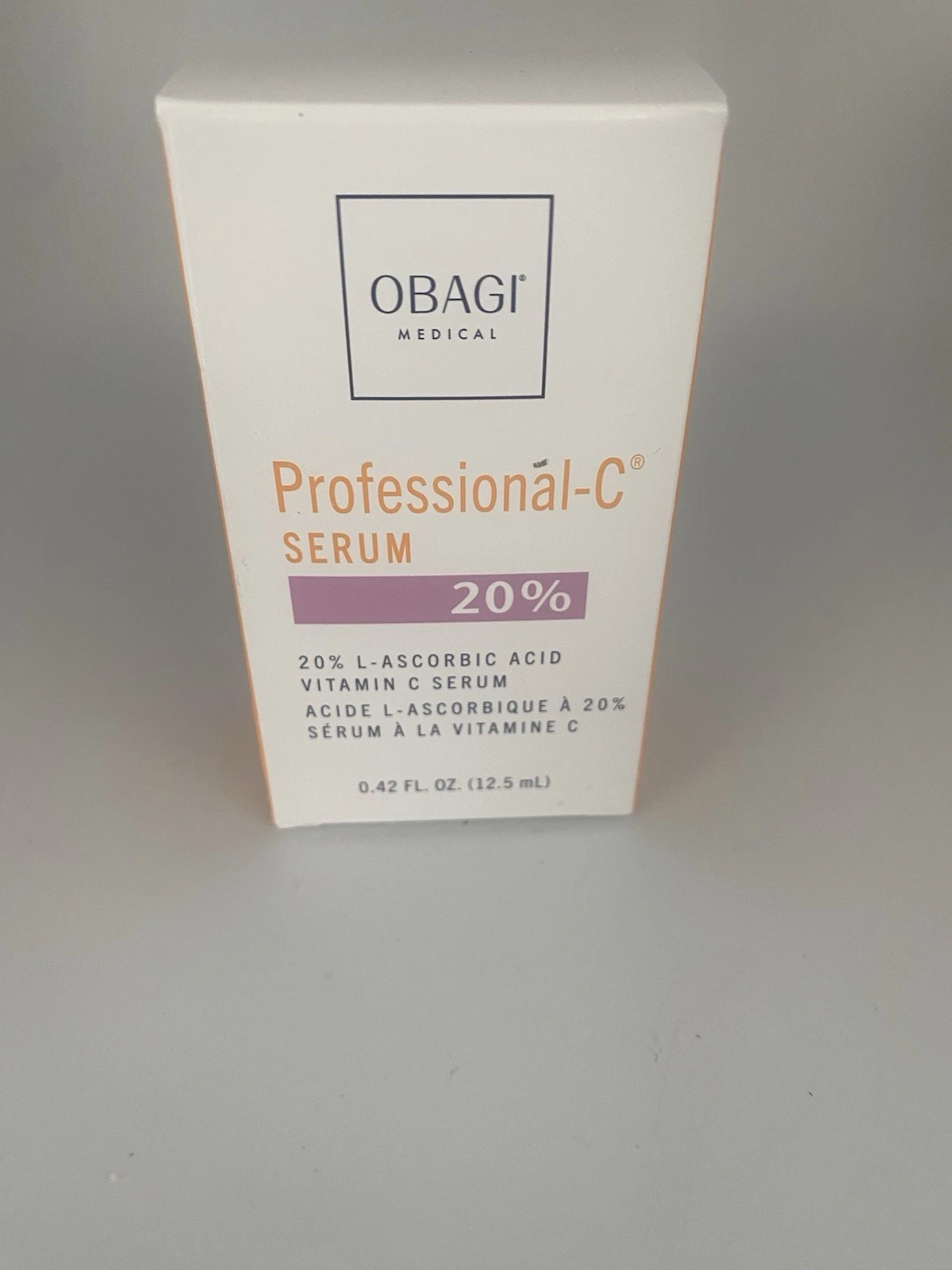 Obaji Professional-C Serum 20% L-Asorbic Acid Vitamin C Serum 0.42 Oz