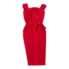 Vintage Barbie Red Sheath Dress Mattel Japan 1960s