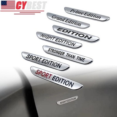 EDITION Night Edition SPORT EDITION For C300 C200 GLA CLA Chrome Silve Badge