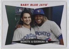 2020 Topps Archives 1960 Combo Cards Vladimir Guerrero Jr Bo Bichette 15x0