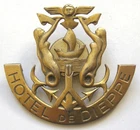 OLD INSIGNIA HOTEL DE DIEPPE - NAVY NORMANDY - height 5.2cm - Fraisse Demey