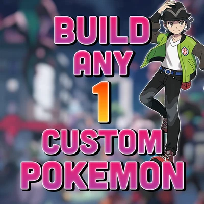 Pokemon Legends Z-A | ZA | Z A ✨ BUILD ANY 1 CUSTOM POKEMON ✨ SHINY ✨ALPHA✨ 6IV
