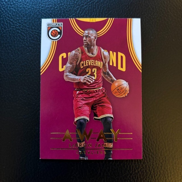 2016-17 Panini Complete LeBron James Away # 13 Cleveland Cavaliers Insert