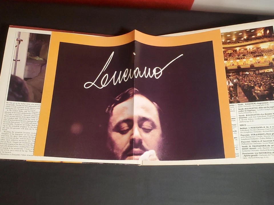 Bravo Pavarotti! - LIVE Vinyl LP Pavarotti OPERA London Records 1978 PAV 2001... - Image 3 of 4
