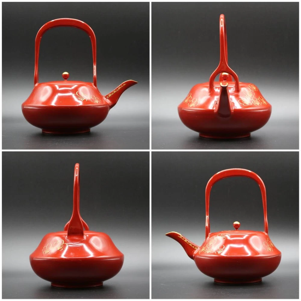 Jubako Bento Box Japanese Toso set utensils Vermilion lacquered Choshi Sake stan