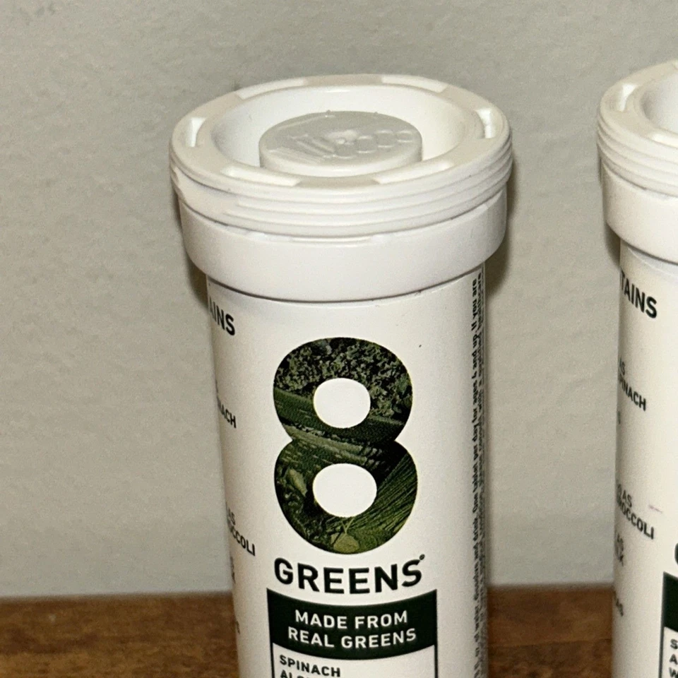 8 Greens Original 10 Abas, Conjunto de 6, Expira 1/2028 - Imagem 2 de 4