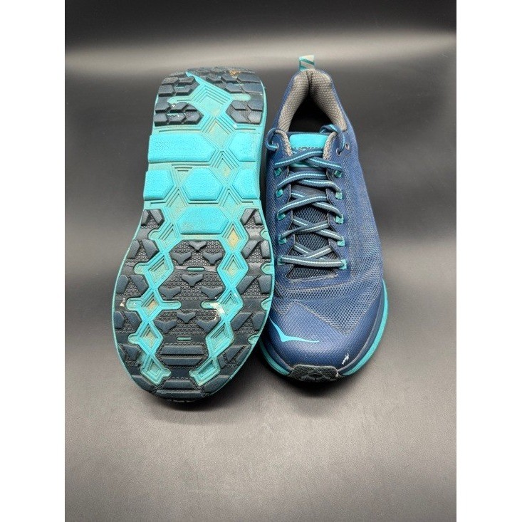 Hoka One One Challenger ATR 4 Womens 9.5 Blue Teal Trail Running Shoes 1018295 image 5