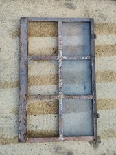 Massives Gusseisen Fenster Retro,Historisch, Antik, 83 cm x 51 cm,Finish,Vintage
