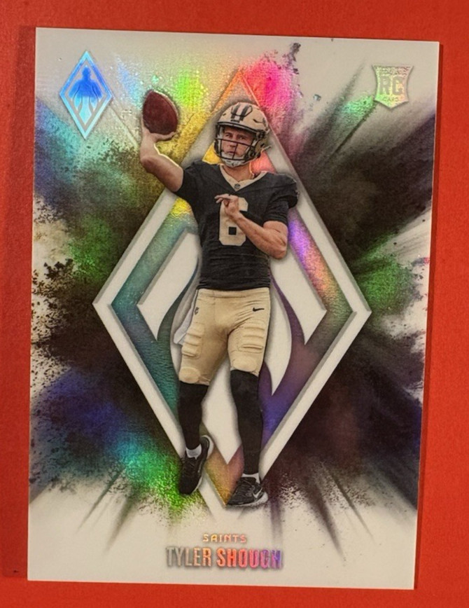 Tyler Shough Rookie Color Blast 2025 Phoenix Panini 1 Case Hit RC SP Saints NOLA