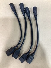 Well Shin WS002 Power Cord 2 Meters (Lot Of 4) 15A 250V