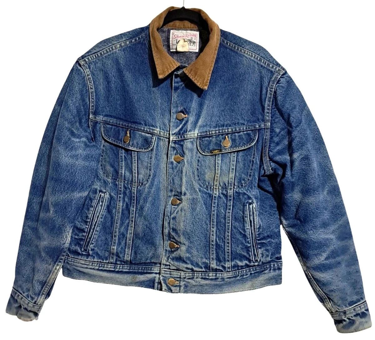 lee storm rider jean jacket products for sale | eBay