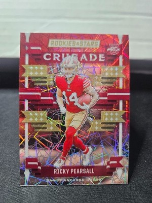 2024 Panini Rookies & Stars - Crusade Ricky Pearsall #C-RPL Red Lazer Rookie