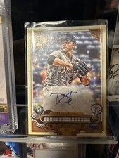 Detroit Tigers Tarik Skubal 2022 TOPPS GQ  BASEBALL AUTOGRAPH from Japan FS