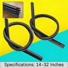 Car Rubber Windshield Frameless Wiper Blade Refill Auto Accessories 18-32 Inch