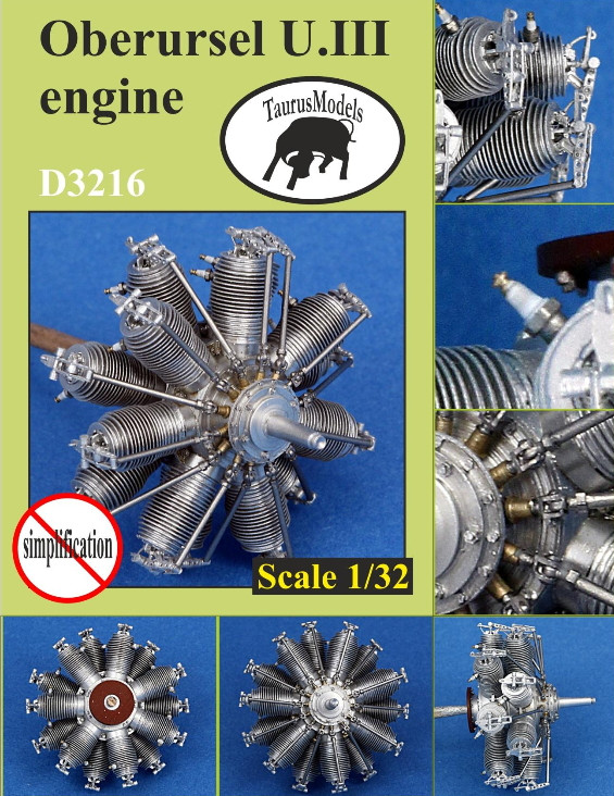 Produktbild von 1/16 Oberursel UR III Motor | Model Airways | MODELEXPO | Brands | EN