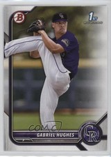 2022 Bowman Draft Gabriel Hughes #BD-151 0b3