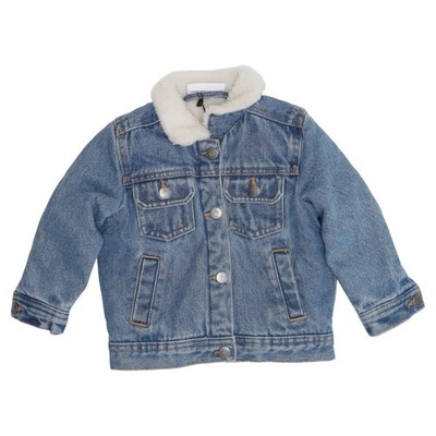 Looney Tunes, Gefütterte Jeansjacke, Mädchen, Größe: 86, Blau/Weiß #jdo