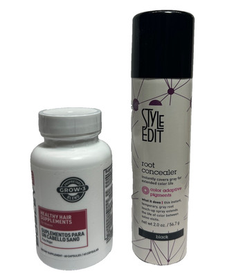 BOSLEYMD Healthy Hair Growth Supplements 60 capsules FOR WOMEN+ FREE STYLE EDIT