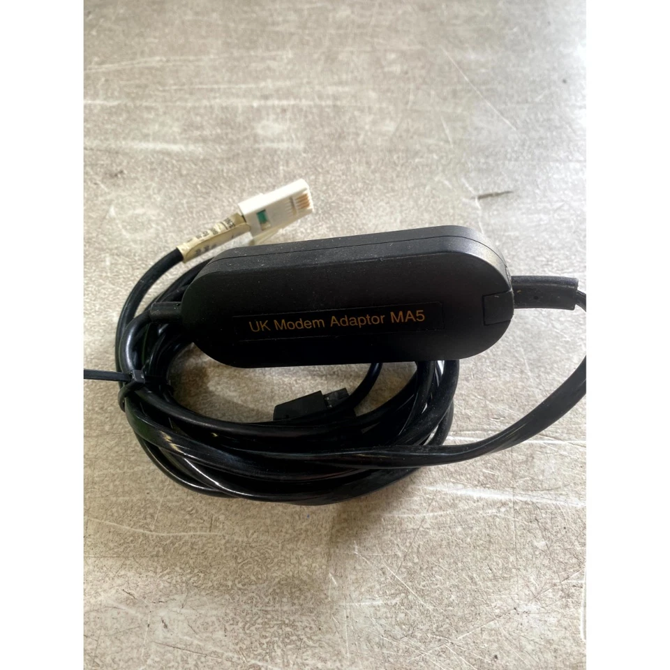 Psion Dacom Gold Card MA5 Fax Modem & Adaptor Cable Only Black 32kbps Portable - Image 2 of 4