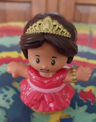 VHTF Fisher Price Little People Elena Of Avalor Figure Princess for Float parade