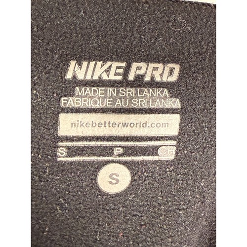 Nike Pro Combat Activewear collant a compressione vita alta JDI nero blu piccolo - Foto 8 di 11