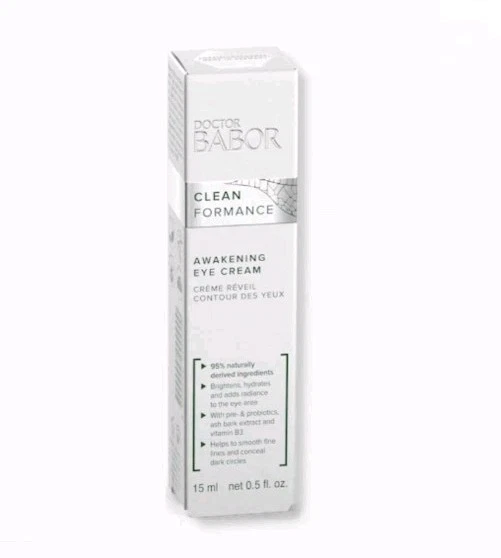 Doctor Babor Clean Formance Awakening Eye Cream 0.5oz New In Box $45 MSRP - Image 2 of 4
