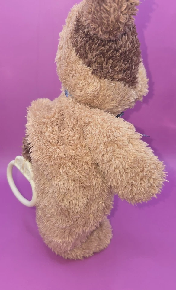 Carter's Child Of Mine Marrón Bebé Cachorro Perro Musical Tirador Cuerda Antiguo McDonald 11” Foto 2 de 4