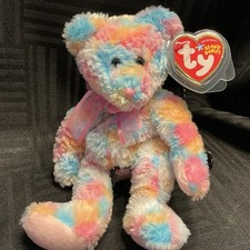 TY Beanie Baby - TWIRLS the Bear (8.5 inch) - MWMTs Stuffed Animal Toy