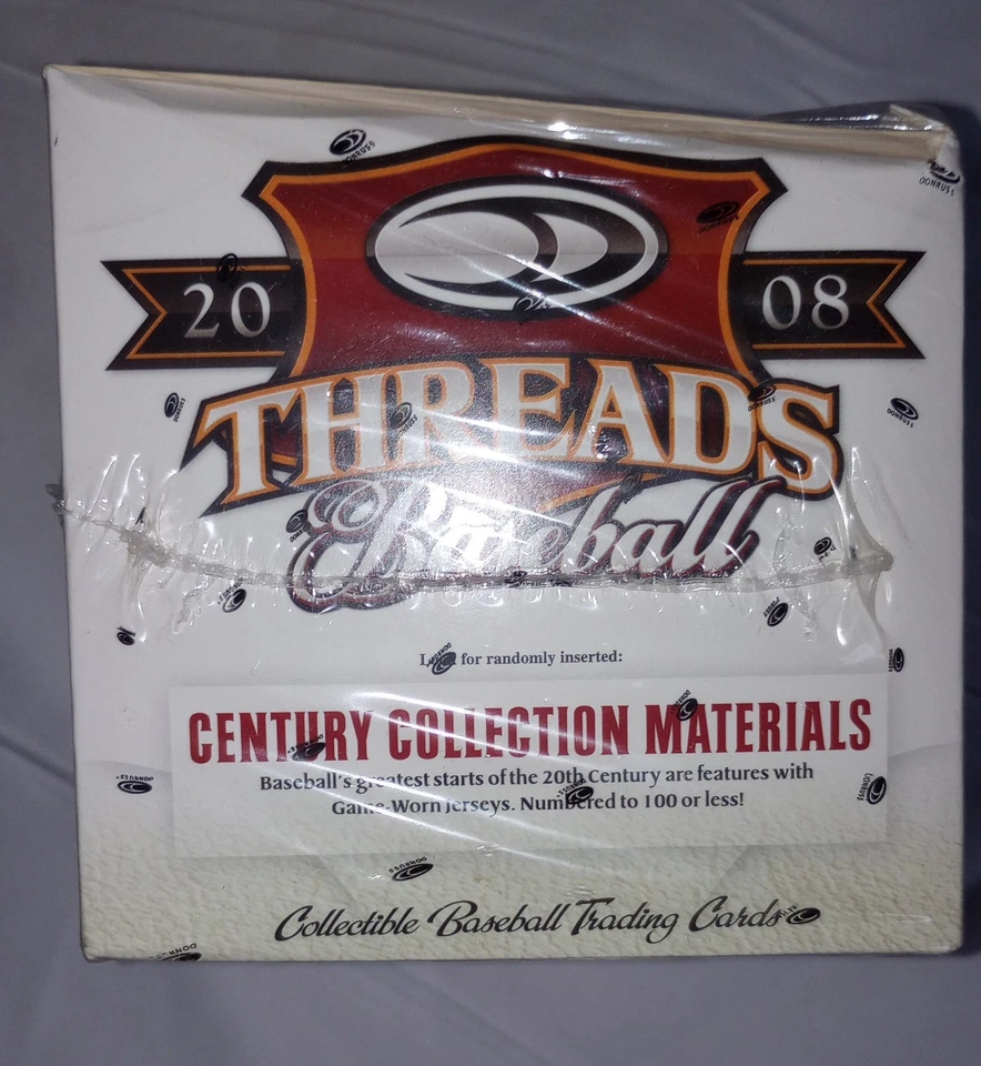 2008 Donruss Threads Baseball Sealed Hobby Box - Image 3 of 4